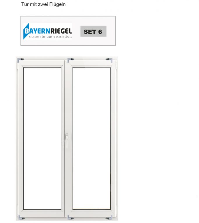 Sicherheitsriegel für zweiflügelige Türen - Bayernriegel GmbH